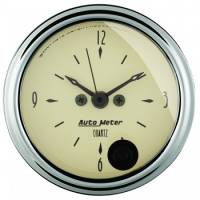 Auto Meter - Auto Meter Antique Beige Clock - 2-1/16 in.