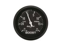 Auto Meter - Auto Gage Boost /Vacuum Pressure Gauge - 2-5/8 in.
