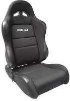 Procar by Scat - ProCar Sportsman Racing Seat - Right Side - Black Vinyl Inside - Black Velour Wings and Bolsters