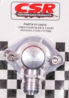 CSR Performance Products - CSR Performance Chevy Swivel Thermostat Housing - Clear