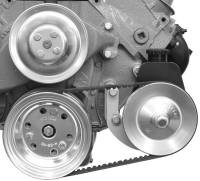 Alan Grove Components - Alan Grove Components Power Steering Pump Bracket - BB Chevy - Short Water Pump - LH