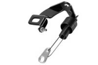 Lokar - Lokar Midnight Series Throttle Cable Bracket and Springs - Used To Mount Throttle Cable and Kickdown Assemblies