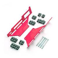 R&M Specialties - R&M Specialties Spark Plug Wire Loom SB Chevy C/B Red