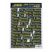 Joes Racing Products - Joes Labels Toolbox
