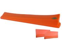 Dominator Racing Products - Dominator Racing Products 3 Piece Air Valance Molded Plastic Orange Dirt Modified - Each