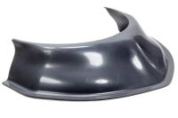 Dirt Defender Racing Products - Dirt Defender Racing Products 3-1/2" Height Hood Scoop 20" Wide Tapered Front Plastic - Gray