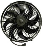 Proform Parts - Proform Performance Parts High Performance Electric Cooling Fan 16" Fan Push/Pull 2100 CFM - Curved Blade