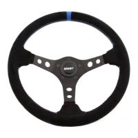 Grant Products - Grant Steering Wheels Suede Series Steering Wheel 13-3/4" Diameter 3-Spoke 3-1/2" Dish