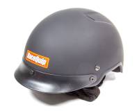 RaceQuip - RaceQuip Fire Retardant Pit Crew Helmet - Flat Black - Large