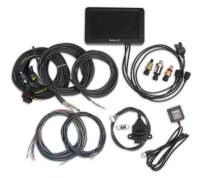 Holley EFI - Holley EFI 7" Touch Screen Digital Dash GPS Speedometer - Wiring Harness/Memory Stick/Oil Pressure Sensor/CTS Sensor/MAT Sensor Included