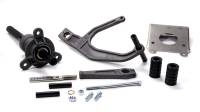 AFCO Racing Products - AFCO Racing Products Gas Pedal Assembly Adjustable 15 Degree Under Dash Mount Aluminum - Black Anodize