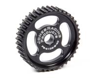 Jones Racing Products - Jones Racing Products HTD Power Steering Pulley 40-Tooth Press-On Aluminum - Black Anodize
