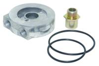 Perma-Cool - Perma-Cool Sandwich Oil Filter Adapter 13/16-16" Center Thread 3/8" NPT Female Inlet/Outlet Aluminum