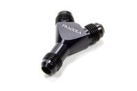 Fragola Performance Systems - Fragola Performance Systems Y Block Fitting 6 AN Male Aluminum Black Anodize - Each