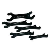 Fragola Performance Systems - Fragola Performance Systems Double End AN Wrench Set 5 Piece 6 AN to 16 AN Aluminum - Black Anodize