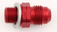 XRP - XRP Adapter Fitting Straight 6 AN Male to 12 mm x 1.25 Male Aluminum - Red Anodize