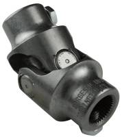 Borgeson - Borgeson Single Joint Steering Universal Joint 3/4-36" Spline to 17 mm Double D Steel Natural