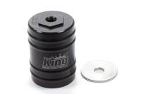 King Racing Products - King Racing Products Adjustable Bump Stop Cup 9/16-20 Thread Shaft Aluminum Black Anodize - Large Body Shocks