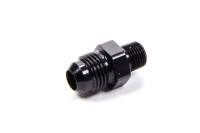 XRP - XRP Adapter Fitting Straight 6 AN Male to 1/8" NPT Male Aluminum - Black Anodize