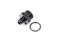 Triple X Race Components - Triple X Race Co. Adapter Fitting Straight 6 AN Male to 10 AN Male O-Ring Aluminum - Black Anodize