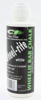 Clear 1 Racing - Clear 1 Racing Wheelie-Rite Wheelie Bar Marker Chalk White 3 oz Bottle/Applicator - Each