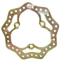 King Racing Products - King Racing Products Brake Rotor Steel LF 10.75 Diameter Scalloped
