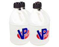 VP Racing Fuels - VP Racing Fuels 5 Gallon Motorsports Utility Jug - Round - White (Case of 4)