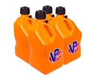 VP Racing Fuels - VP Racing Fuels 5 Gallon Motorsports Utility Jug - Square - Orange (Case of 4)