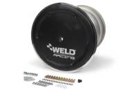 Weld Racing - Weld Magnum Sprint Spline Wheel - 15" x 17" - 42 Spline - 8" Back Spacing - Polished - Black Center - Outer Bead-Loc w/ Cover