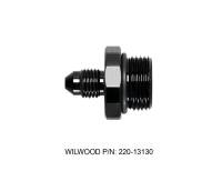 Wilwood Engineering - Wilwood Engineering Fitting M/C 11/16-20  -3 AN Compact Remote Resv.
