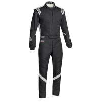 Sparco - Sparco Victory RS-7 Racing Boot Cut Suit - Black / Grey - Size 56