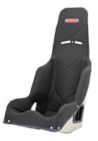 Kirkey Racing Fabrication - Kirkey 55 Series Tweed Seat Cover (Only) - Black - 16"