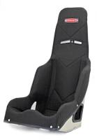Kirkey Racing Fabrication - Kirkey 55 Series Tweed Seat Cover (Only) - Black - 18.5"