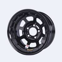 Bassett Racing Wheels - Bassett D-Hole Beadlock Wheel - 15" x 8" - Black Powder Coat - 2" Backspace - 5 x 5" Bolt Pattern