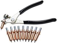 Allstar Performance - Allstar Performance Cleco Plier and Pin Kit with 1/8in Pins