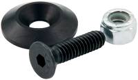 Allstar Performance - Allstar Performance Countersunk Bolts #10 w/1in Washer Black - (10 Pack)