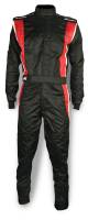 Impact - Impact Phenom Racing Suit - X-Large - Black / Red