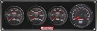 QuickCar Racing Products - QuickCar Redline 3-1 Gauge Panel - OP/WT/FP - Multi-Recall Tach