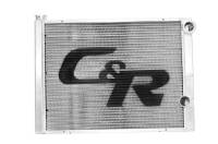 C&R Racing - C&R Racing Double Pass Radiator - Open - 31 x 19? - 1-3/4" Depth High Outlet - RH Inlet / RH Outlet