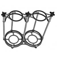 Chassis Engineering - Chassis Engineering Dual Nitrous Bottle Bracket Stand-Up Style