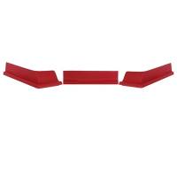 Dominator Racing Products - Dominator Valance Modified IMCA 3pc Red
