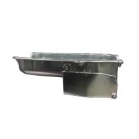 KEVCO Racing Oil Pans & Components - KEVCO SB Chevy Oil Pan Claimer 6 Quart RH Dipstick 86-Up