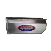 KEVCO Racing Oil Pans & Components - KEVCO SB Chevy Oil Pan - 10 Quart Box Style Aluminum 57-85