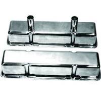 Racing Power - Racing Power Polished Aluminum SB Chevy Circle Track Valve Cover