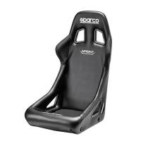 Sparco - Sparco Seat - Sprint Sky - Non-Reclining - FIA Approved - Side Bolsters - Harness Openings - Steel Frame - Fire-Retardant Vinyl - Black