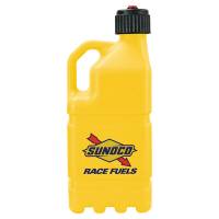 Sunoco Race Jugs - Sunoco 5 Gallon Utility Jug - Yellow - Gen 2 - No Vent