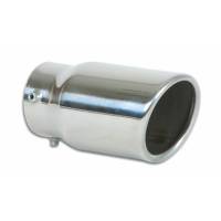 Vibrant Performance - Vibrant Performance 3" Round Stainless Steel Bolt-On Tip Single Wall
