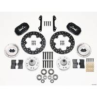 Wilwood Engineering - Wilwood MD Drag Front Brake Kit GM Drilled Rotors