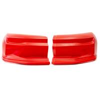 Dominator Racing Products - Dominator 2019 Camaro Street Stock Nose - 2 Piece Complete - Red