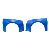 Dominator Racing Products - Dominator Camaro Street Stock Fender Kit - Molded Plastic - Blue - Left and Right